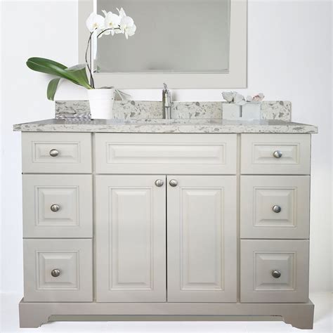 2 colors Horizon 42-inch Vanity with Carrara Marble Top. . 42in vanity